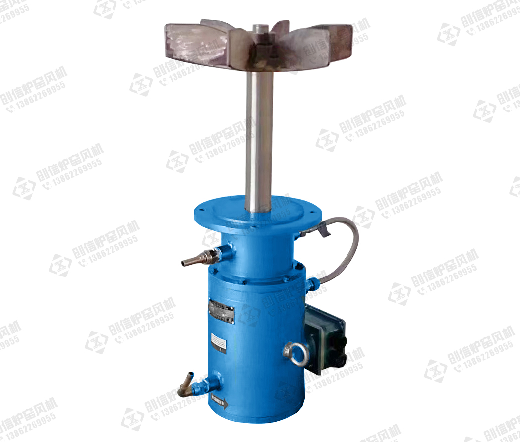 WHTG特高溫(900℃-1200℃)水冷卻全密封熱風循環風機